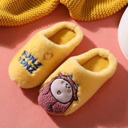 Home cotton slippers
