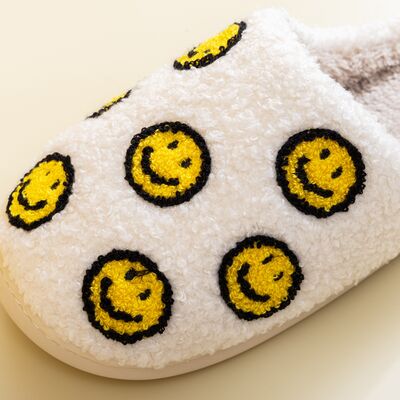 Smiley Face Slippers Overprint